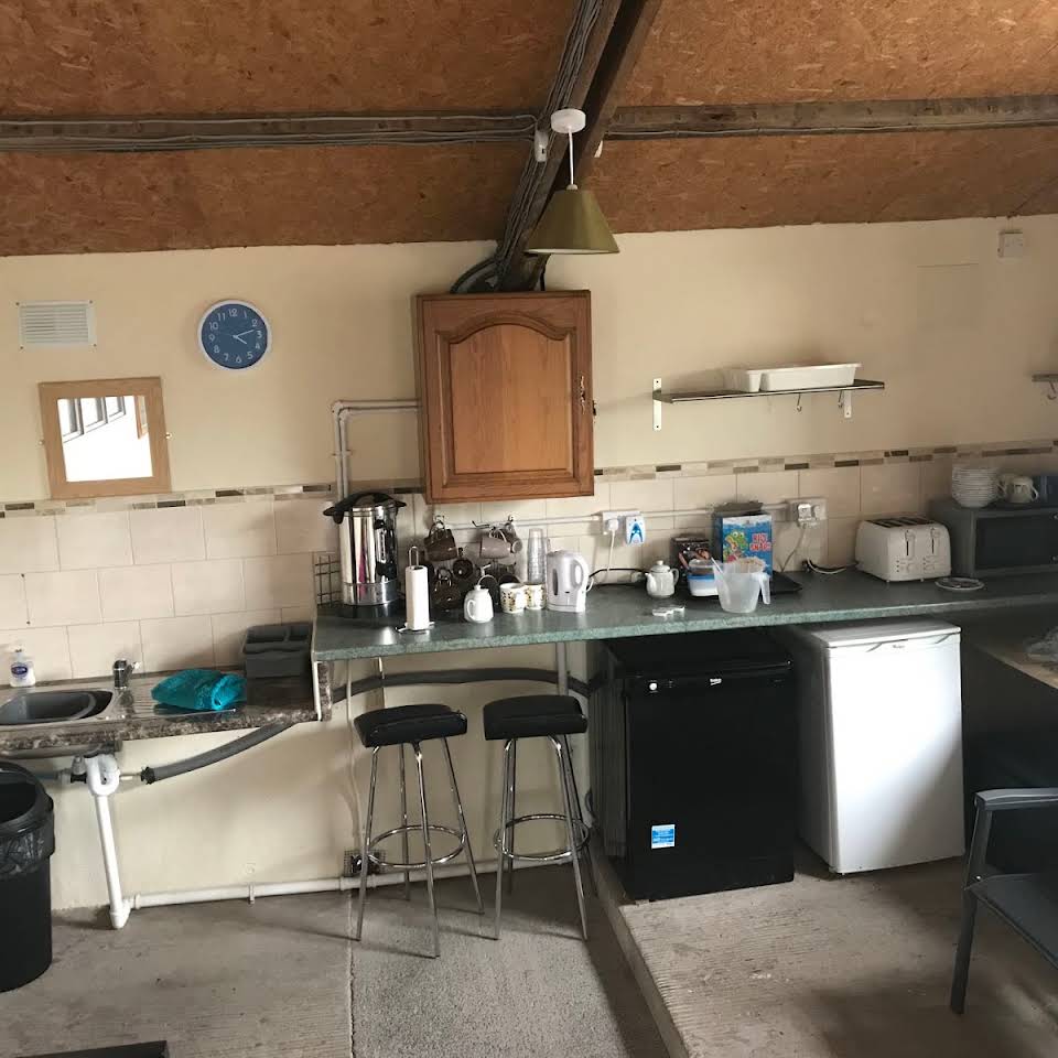 The camping barn kitchen